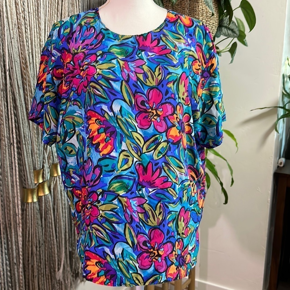 Melrose Vintage Silk Top